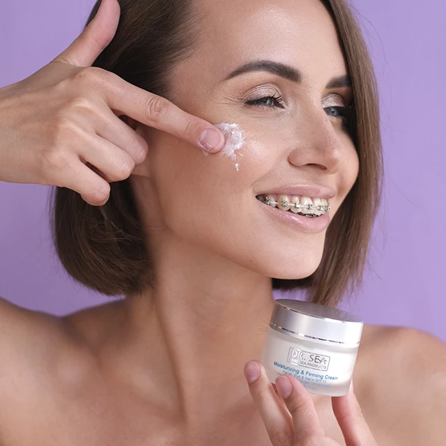 Top Best Selling Moisturizing Firming Facial Eye & Neck Cream - Pomegranate & Ginger SPF 15 by Dr.SEA DEAD SEA PRODUCTS Israel