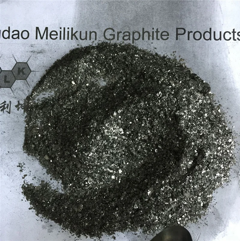 +100 Mesh 96% Carbon Shandong Meilikun Top Manufacturer Flake Graphite Powder Good Price Natural Black Quantity Color Material