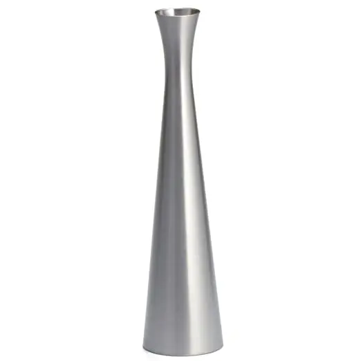 Metal Aluminium Flower Vase for Home Decor Glossy Finishing Stainless Steel Metal Craft Living Room Decoration