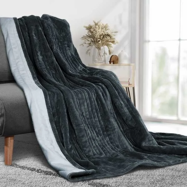LCD Screen China Wholesale Thermal Blanket Heated Electric Warmer With Throw for Winter