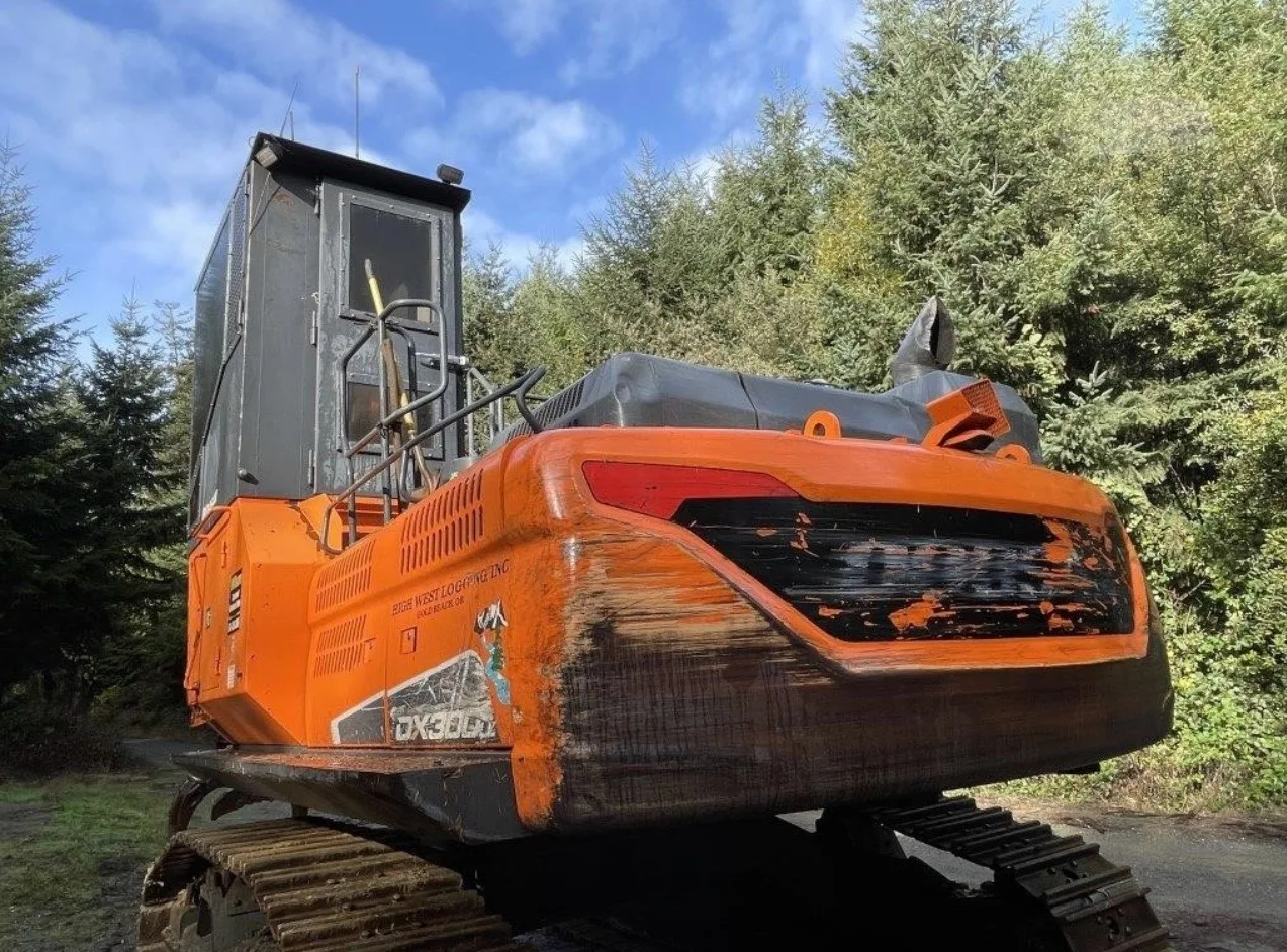 Guaranteed Quality Doosan DX300 Log Loader Harvest Commander Eco-Friendly Delivered Free