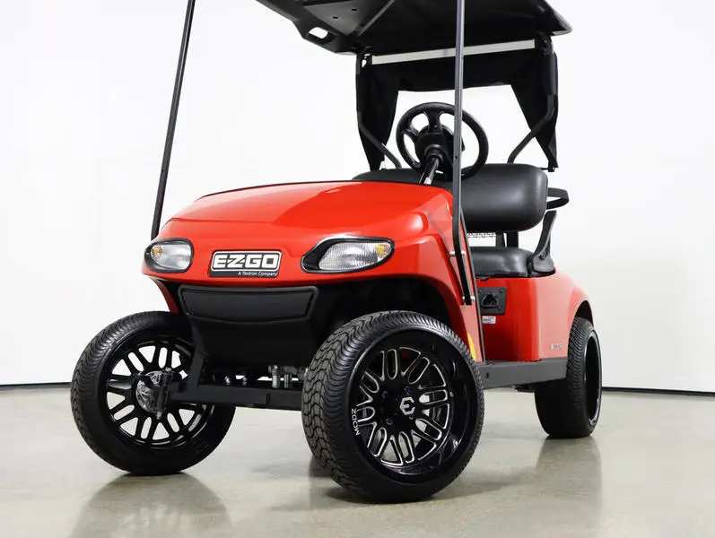 Electric Club Car Golf Cart for Sale Cheap 2 Seats Max Charger Smart Motor Cylinder Battery Controller Wheel Hydraulic Shock Kms