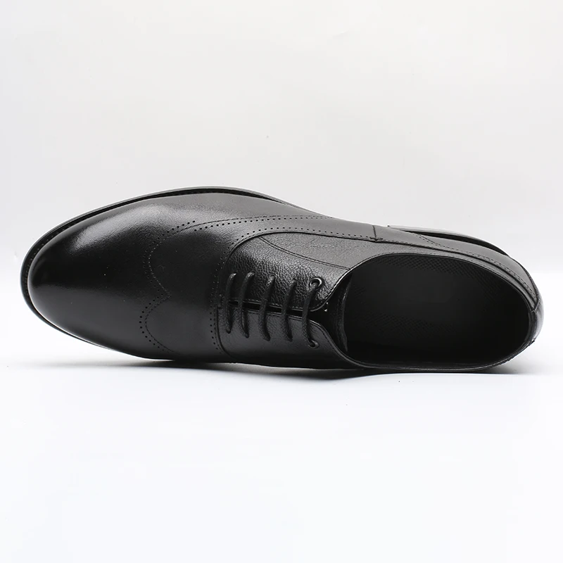 Genuine leather oxford business shoes official leather black shoe for men