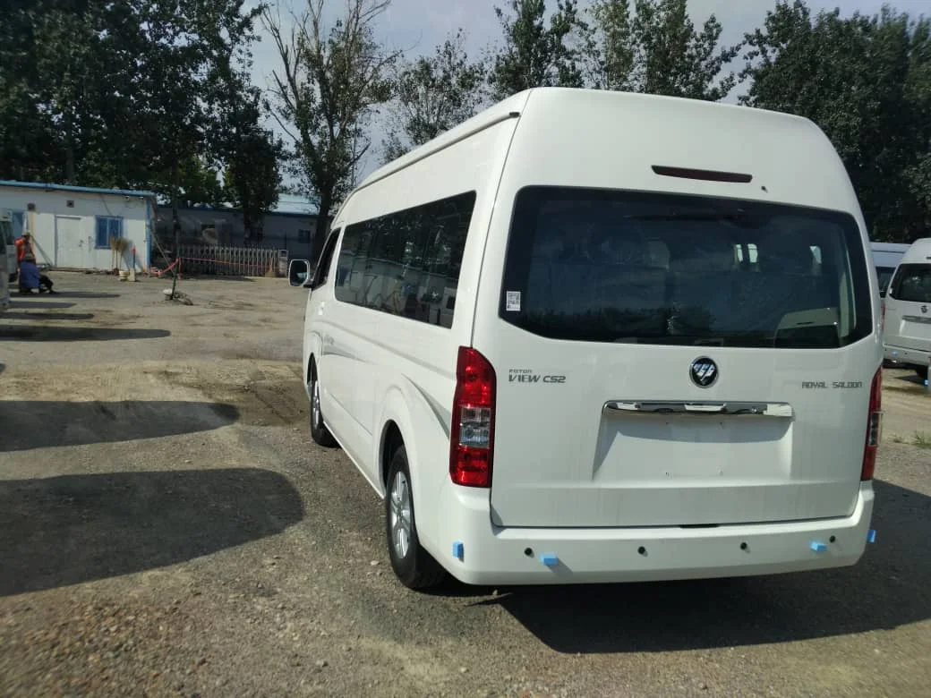 2018 Fo-ton G9 автобус с высокой крышей KINGONE H200 15 17 23 сиденья мини-автобус новый Макс дизельное радио Windows DVD