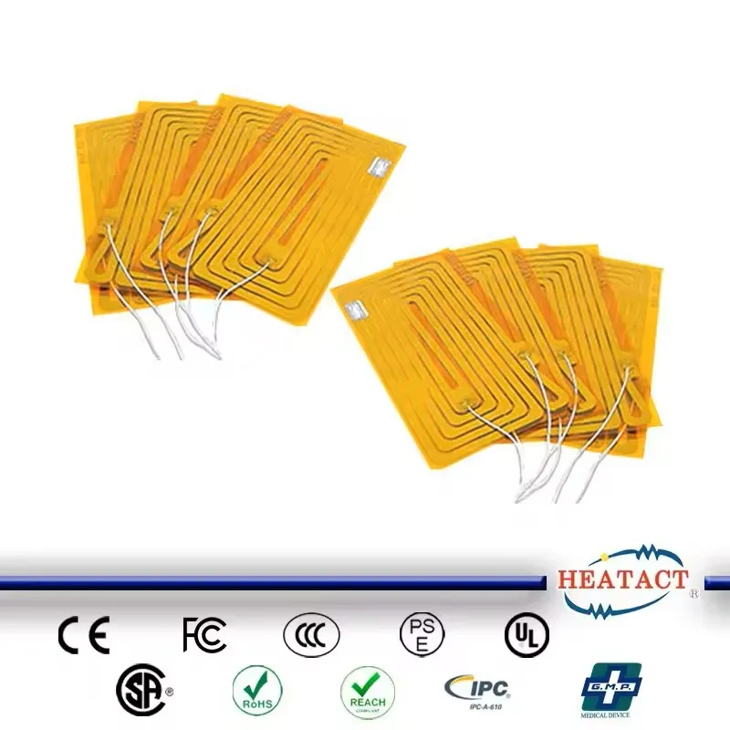 Kapton Flexible Electric Heater with Heat Resistance from Taiwan