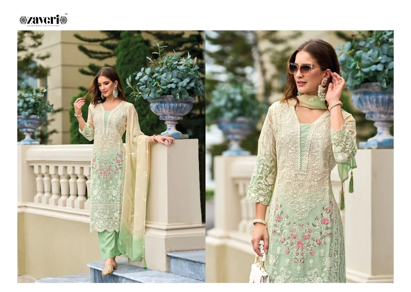 Heavy soft organza Salwar suit with Embroidered work, Pakistani Salwar Kameez Dupatta Dress, Wedding function wear salwar suit.
