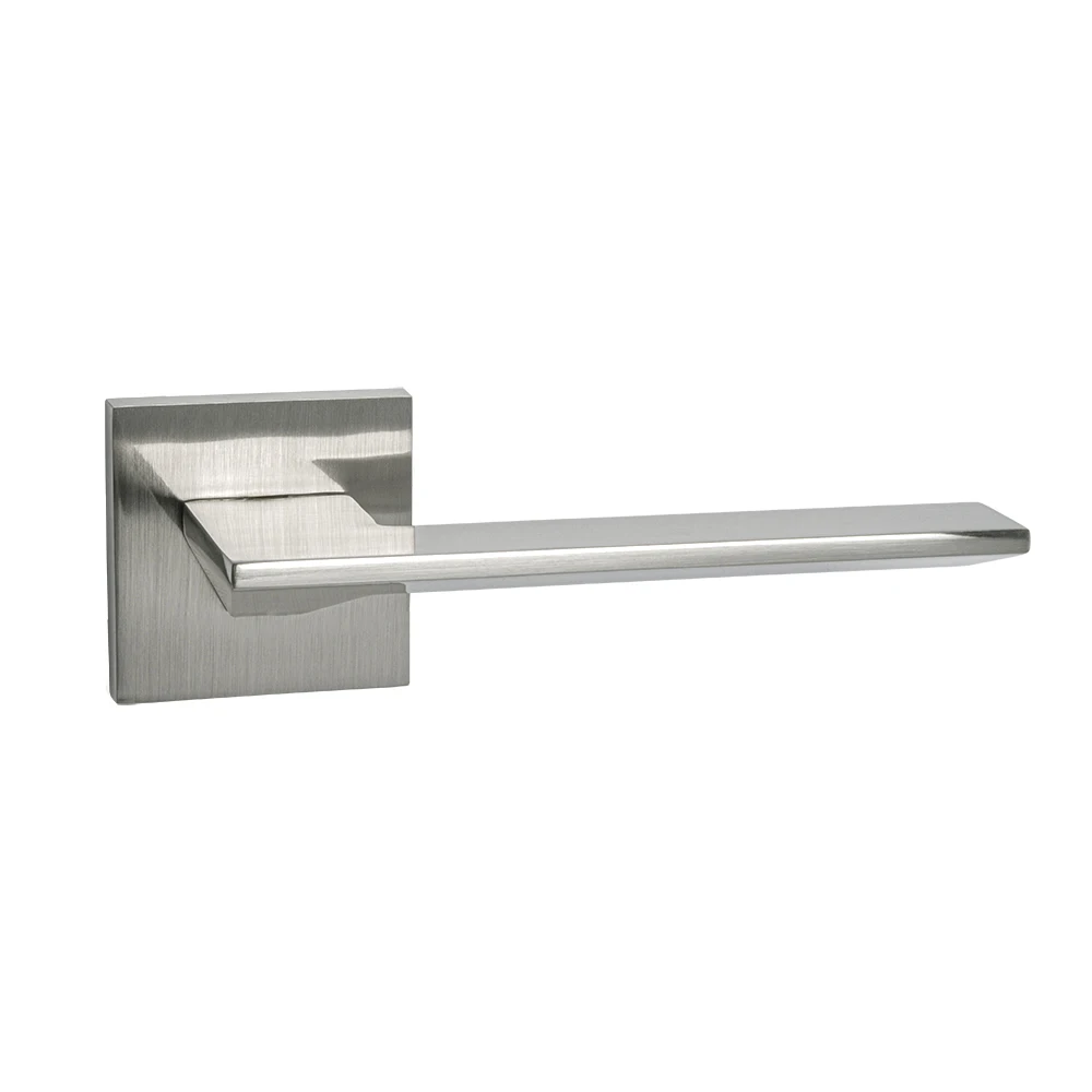 Satin Nickel new door handle for wooden and metal doors