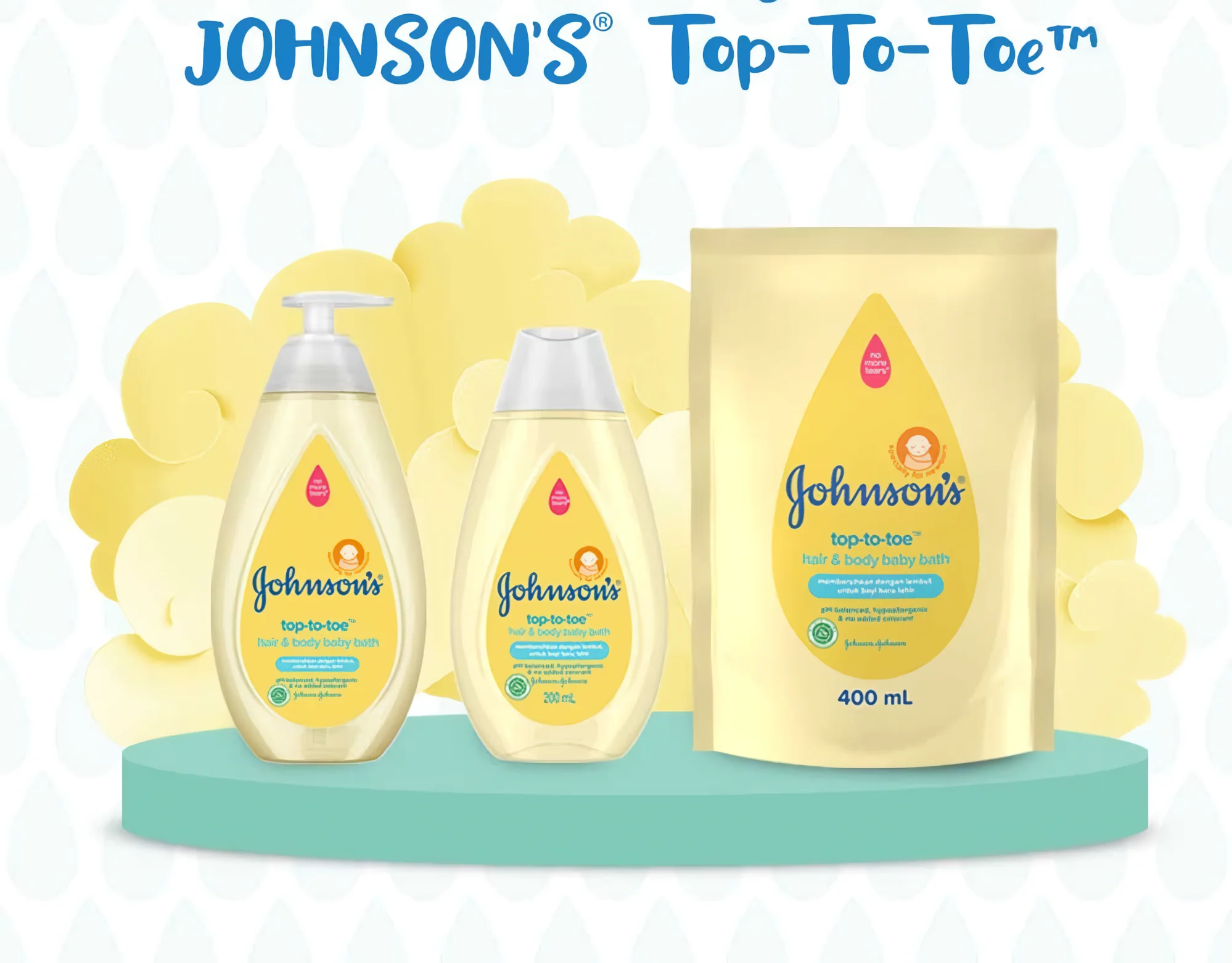 Wholesale Baby Wash Johnson 500ml Top To Toe Variant Bright Soft Gentle Babies Skin From Best Brand Baby Shower Gel