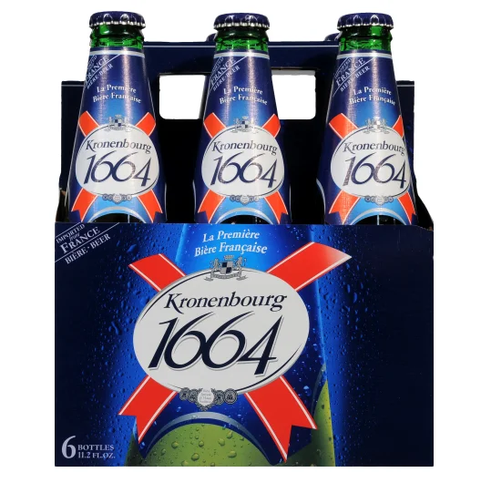 Quality Kronenbourg 1664 Blanc Beer in Blue 25cl / 33cl Bottles / 50cl