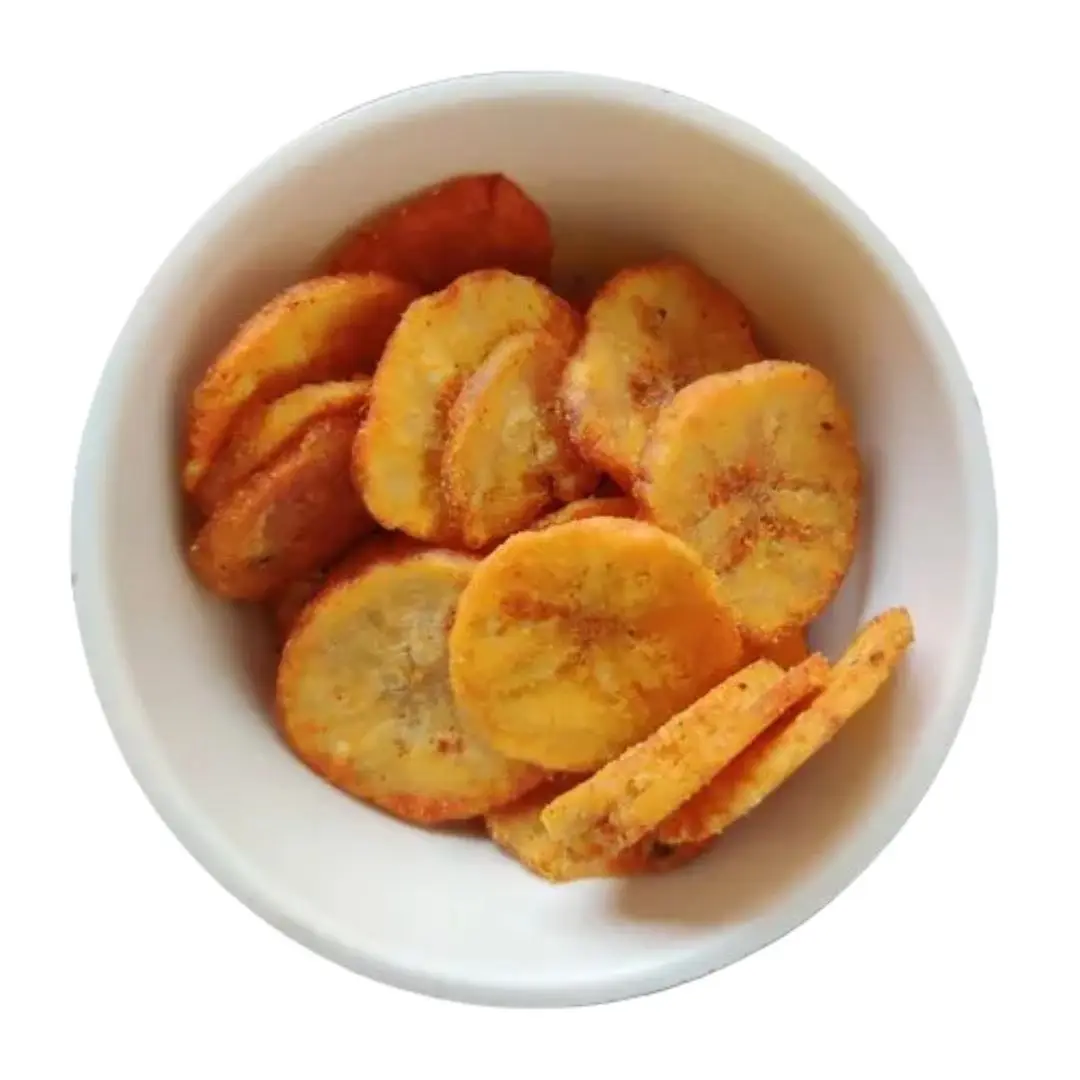 Хорошая цена, высококачественные банановые чипсы, острые закуски, сертифицированные натуральные банановые чипсы, острые индийские закуски, продажа товара из Индии