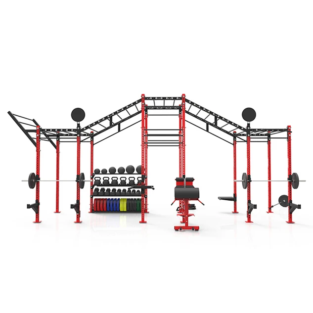 Customized commercial gym strength training equipment 4 5 6 station comprehensive multi functional fitness equipment