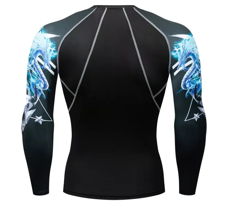 OEM Design Compression MMA Rash Guard OEM Rash Guard Custom Sublimated Printed Men Rash Guard For Boys
