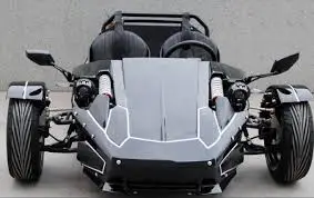 Factory Assembled ZTR 250cc Roadster 4V Trike 4-Speed  Reverse gear