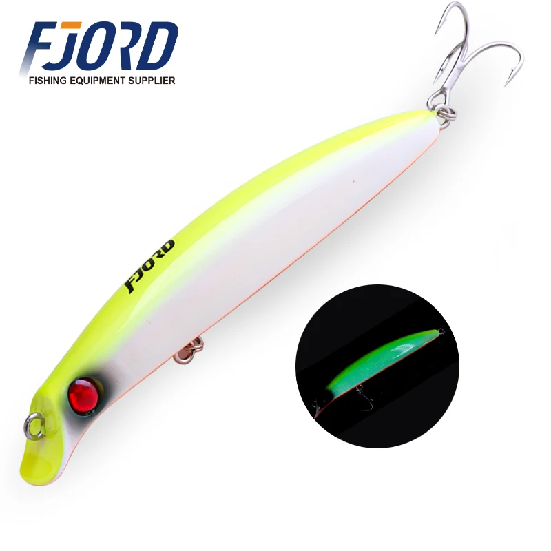 FJORD 120mm 23g Minnow Lure High Quality Sea Fishing Floating Jointed Lure for Salmon and Bream in River Lake Stream