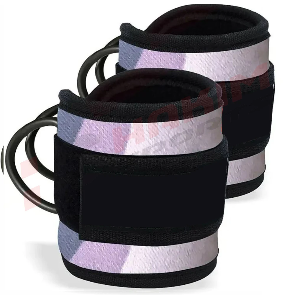 Custom Logo Fitness Ankle Support Adjustable Elastic Sport Ankle Straps