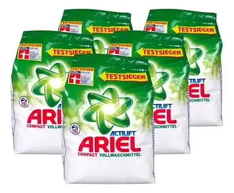 HIGH FOAMING ARIEL ORIGINAL POWDER LAUNDRY ARIEL DETERGENT POWDER READY FOR EXPORT AT FACTORY PRICE