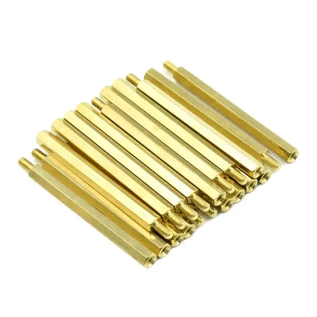 Customized OEM High Precision Brass Spacer Use for Electronics Available at Affordable Price from India