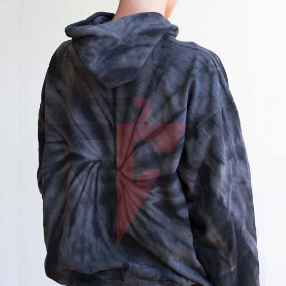 High Quality Oversized Custom Screen Print Tie Dye Heavy Weight Men Hoodie / Streetwear Basic Hoodie