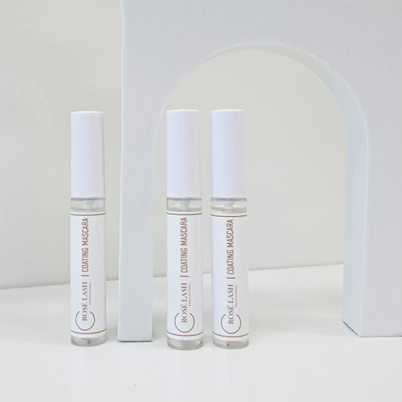 Eyelash Extension Gel Coating Mascara - Black & Transparent Color Coating Mascara 10ml