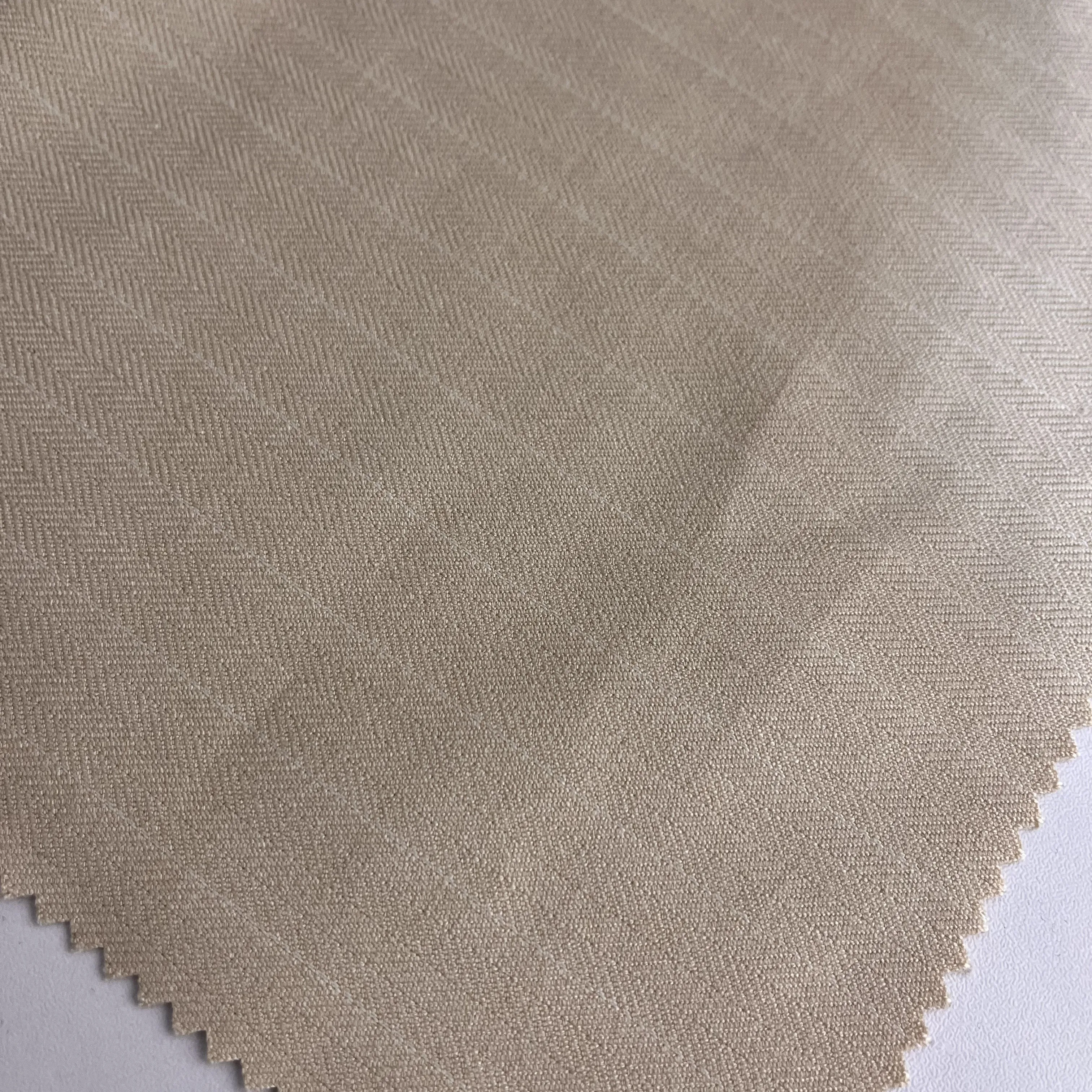 Check Jaquard 69%Polyester 29%Rayon 2%Spandex 310 Cream