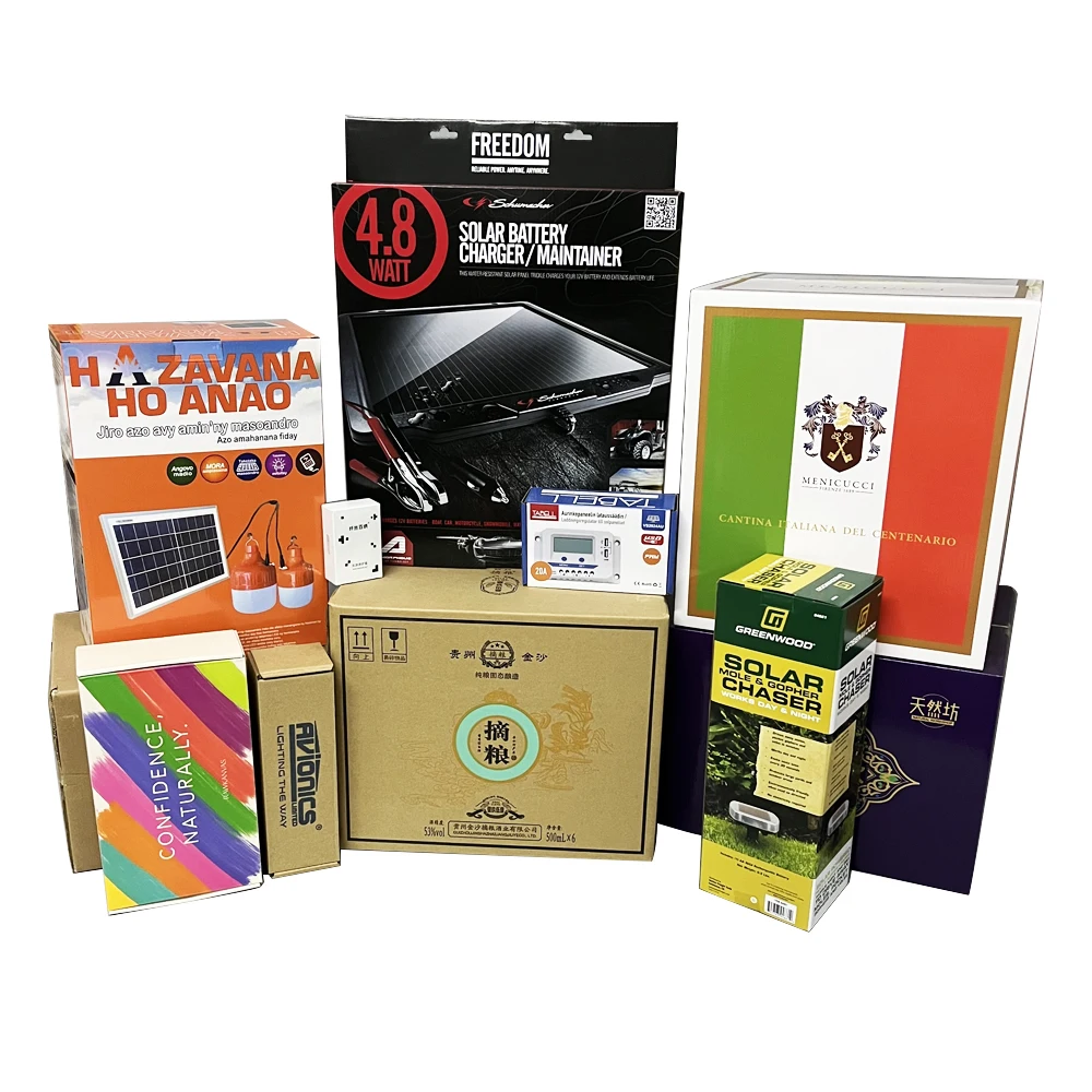 China Wholesale High Quality Corrugated Cardboard Box Packaging Custom Logo Printed Recyclable Box Carton Packaging