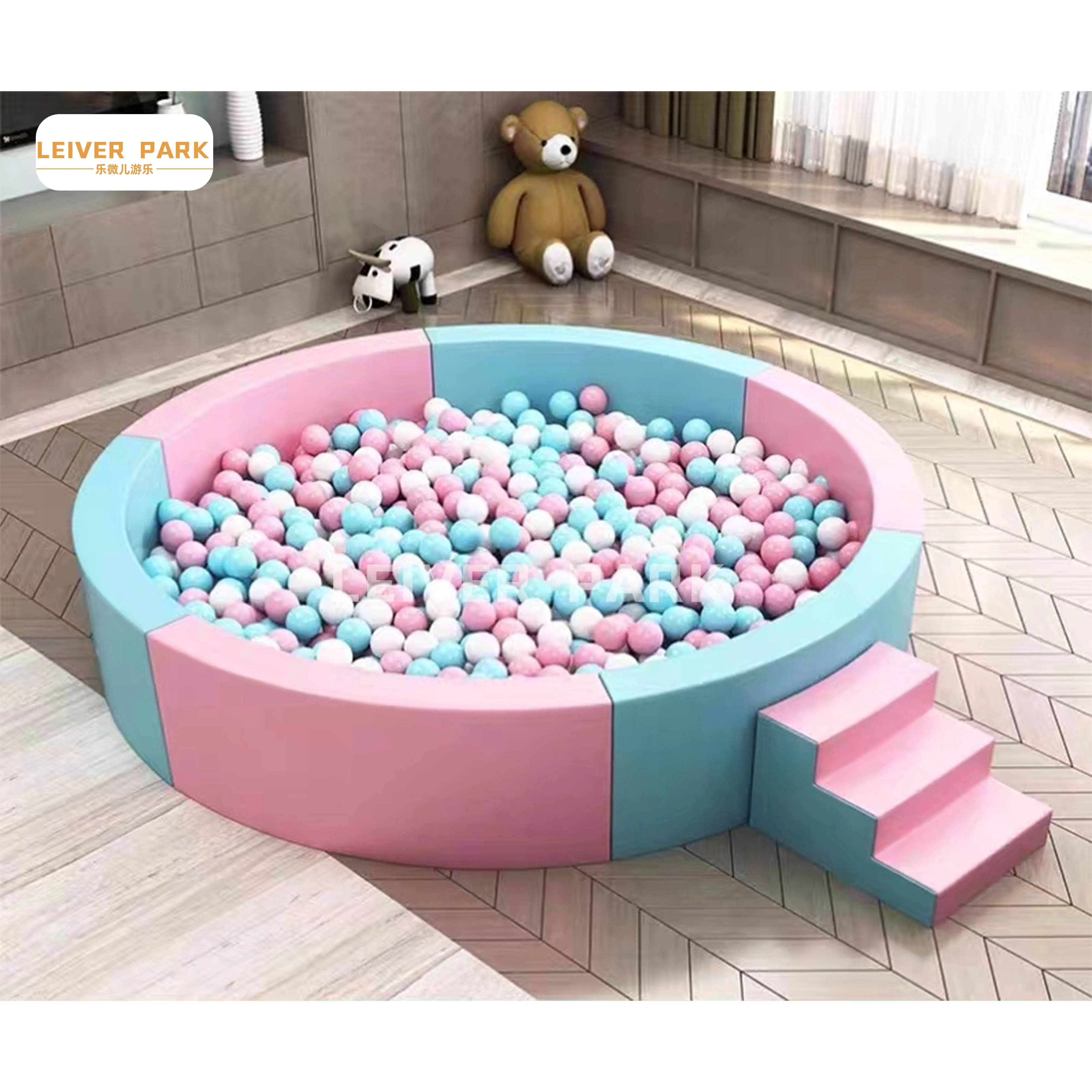 Indoor Children Playground For Home School Amusement Park Foam and Plastic Cushioned Play Area Soft Play