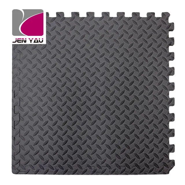 Extra Durable EVA Foam Fitness Mat Custom Color Training Exercise Gym Sport Mat 60X60X1.2cm