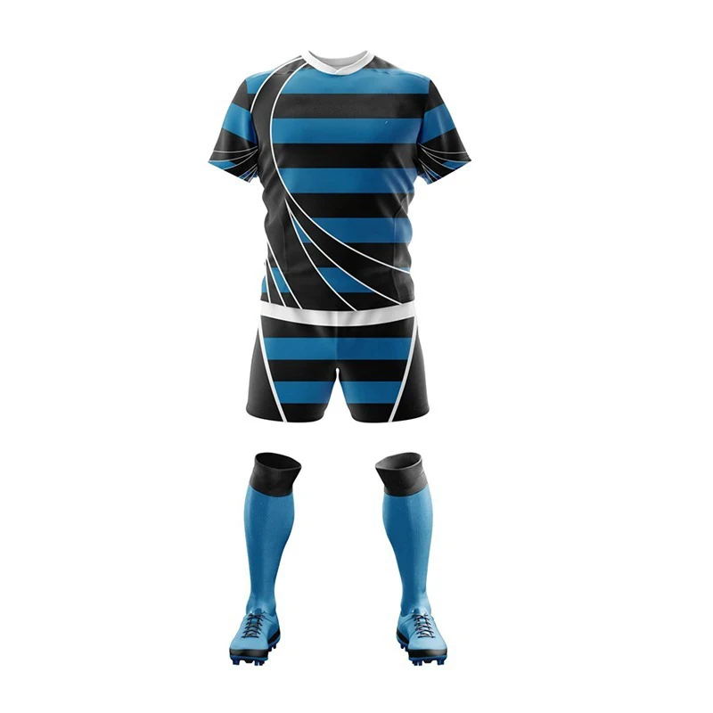 Best Design Sports Wear High Quality Light Weight Sports Wear Polyester Material Rugby Uniform On Sale Now