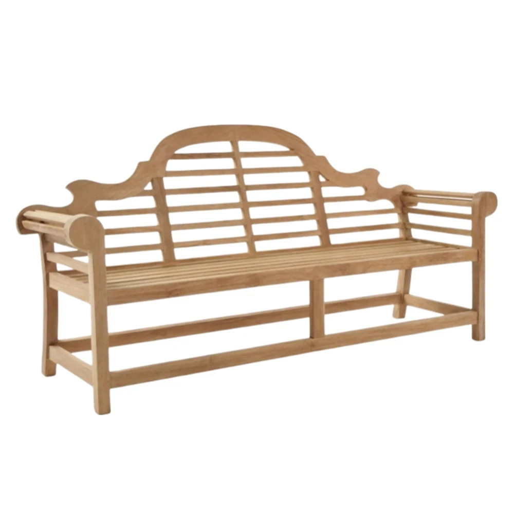 Marlboro Bench 3.5 Aspen Teak Special Design Suitable to Beautify Your Home Cheap New Outdoor