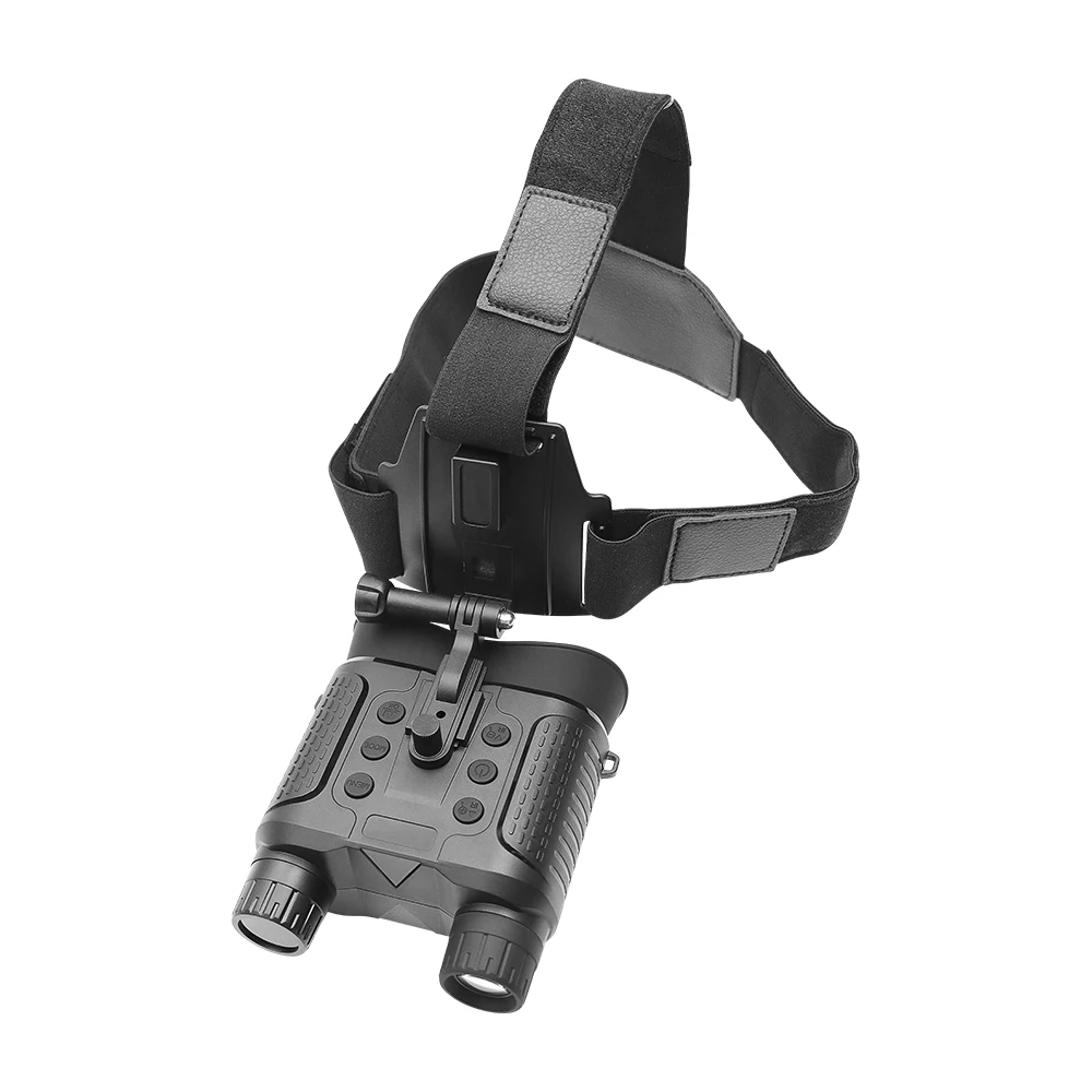 Hands-free NVG Scope With Helmet Mounted Infrared Long Range 2.7-inch Screen Head Mounted Night Vision Binoculars Camera