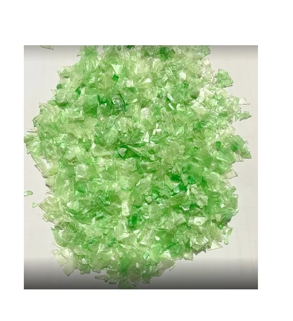 waste  scrap crushed recycle plastic clear flakes AA+ top grade
