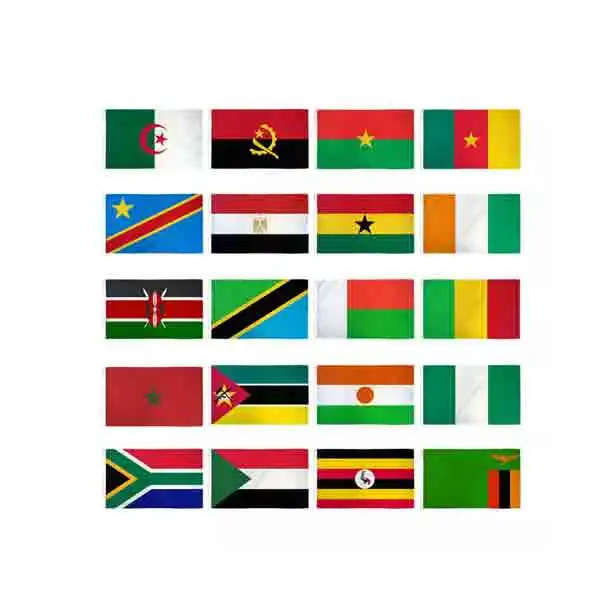 MELEX flag custom national flag high quality factory  3x5ft  polyester fabric custom flags 3x5 double sided