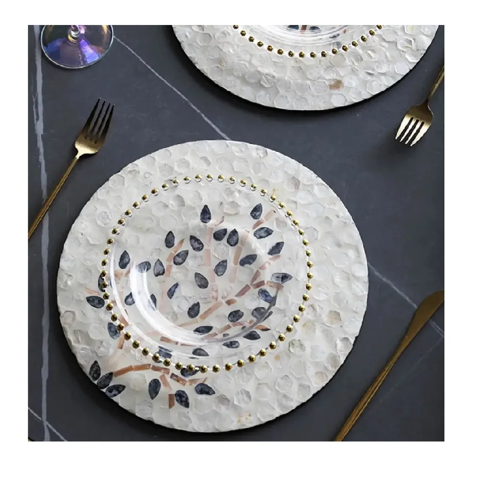 Sustainable Home Decoration Shaped Style American Material Bamboo dining table accessories Lacquer Liners Made In Vietnam