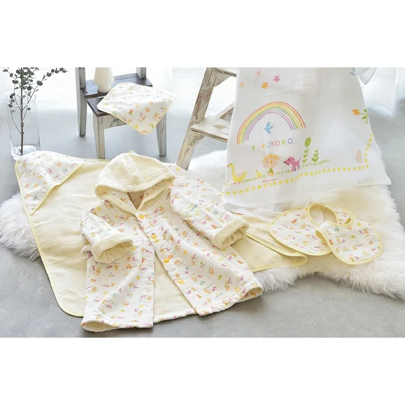 Made in Japan Cute Handkerchief for Babies Hand Towel Gauze Towel for Babies Hot Selling Products 2024 Wholesale Top Quality