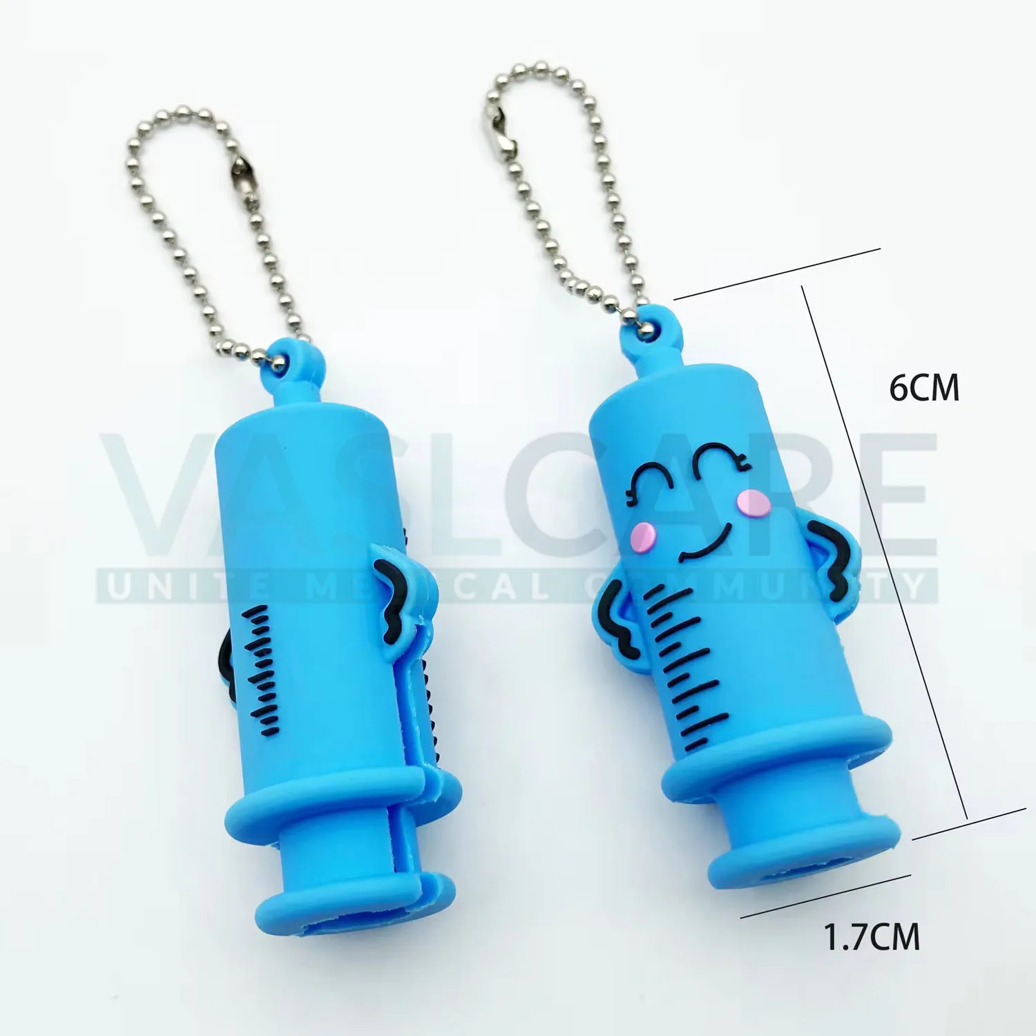Nurse Ampoule Opener Medical Glass Bottle Abre Ampolla Jeringa Opening Breaker Rubber Keychain Ampoule Opener Silicone Syringe