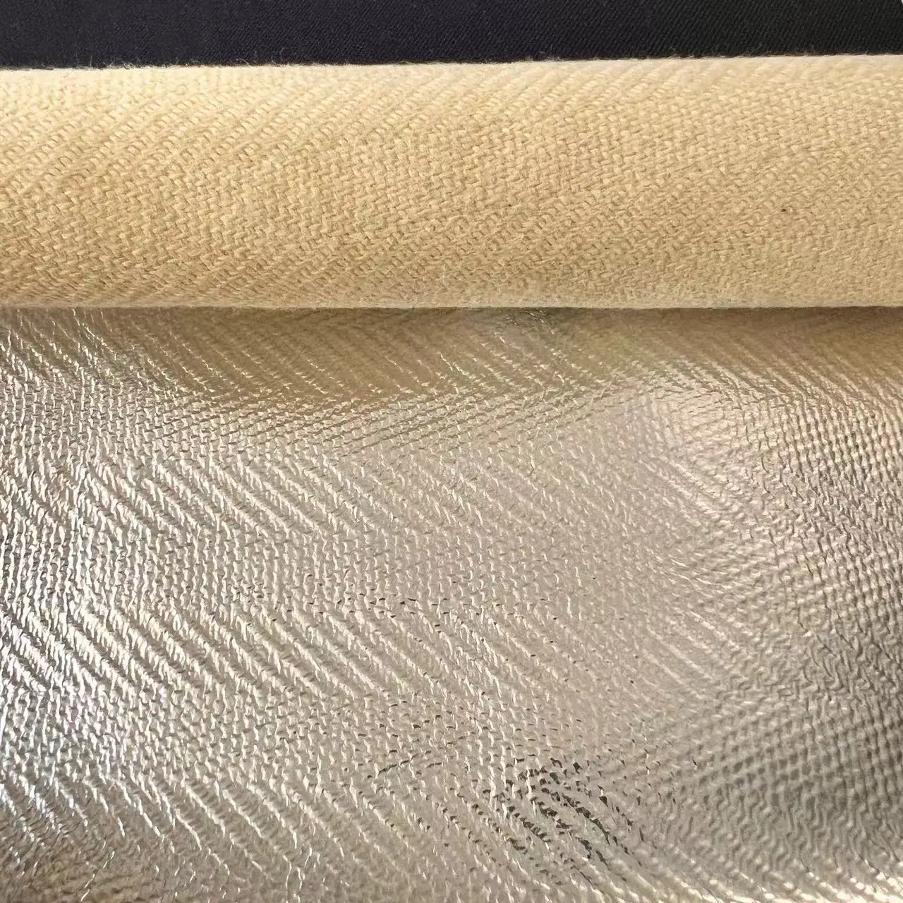 Heat Resistant Flame Retardant Kevlar Twill Fabric for Aluminized Apron for Firefighters