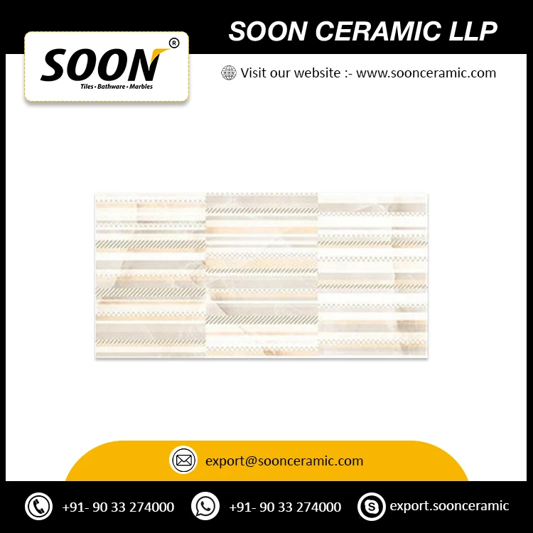 Luxury Modern Design Arctic Crema Wall Tile with 400x800mm Porcelain Wall Tiles for Hotel and Home Decoration