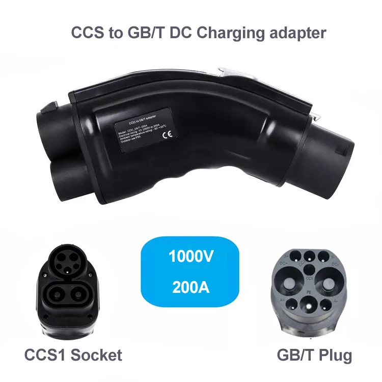 CCS2 to CCS1 to GBT connector CHAdeMO to CCS to GBT DC Charging adapter