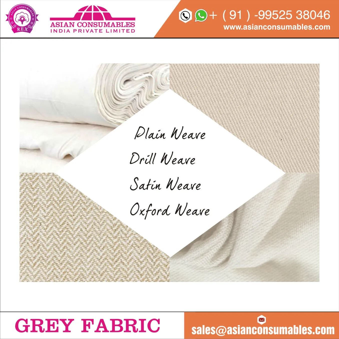 100% raw cotton with grey fabric with export and premium quality high grade fabric yarn with light weight thickness