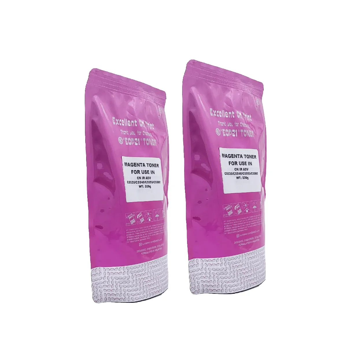EOP21 Original 500g Toner 100% Compatible with CANON IR Advance C5535 C5540 C5550 C5560 Magenta Refill Powder for Canon Printers