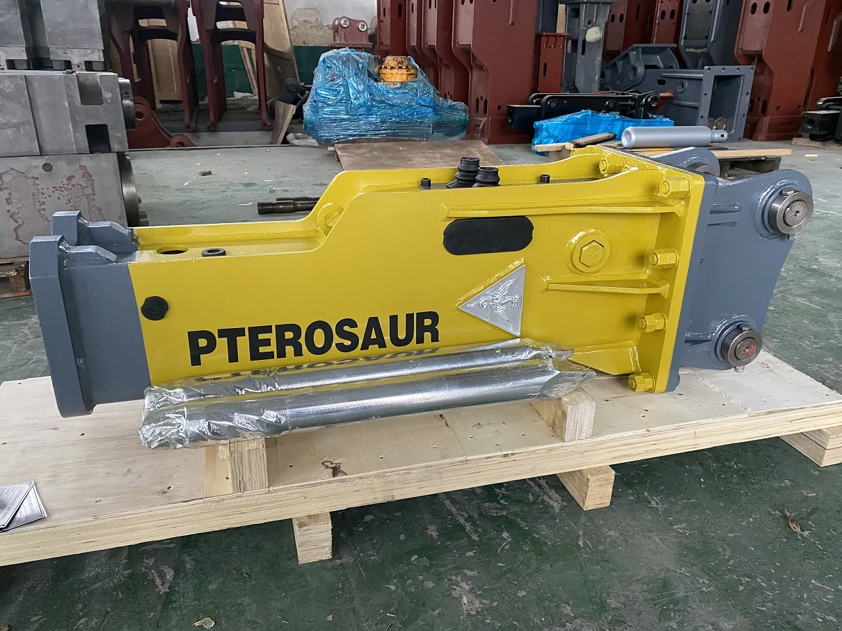 Hydraulic jackhammer SB43  Box type  Hydraulic  Breaker Hammer Rock Crusher 4 -7 ton  68 mm chisel