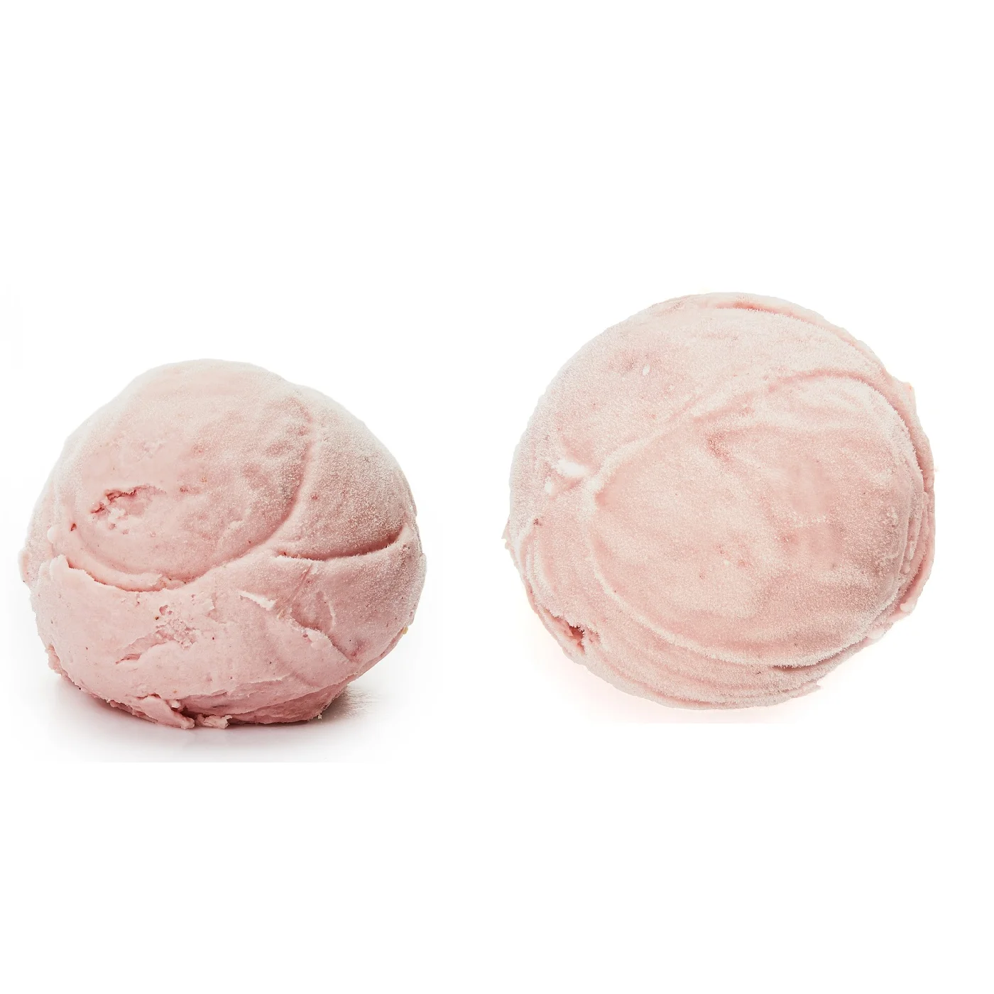 Good Flavour Sweet Tangy Fruity Citrus Handcrafted Dairy Products Box Packaging 3.5oz Cup Soft Strawberry Ice Cream for Sale