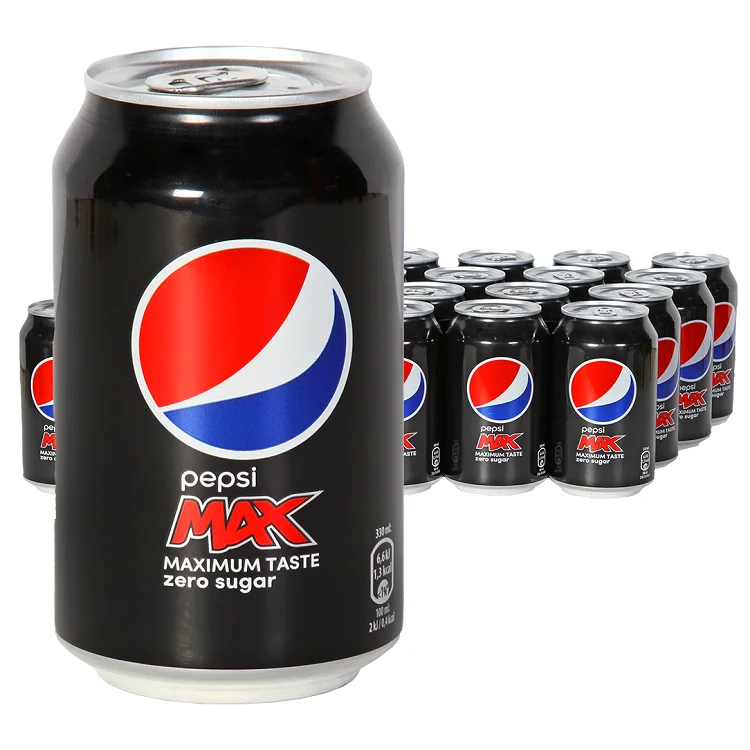 Factory Best Price Pepsi Max No Sugar Cola Can 24x330ml With Fast Delivery