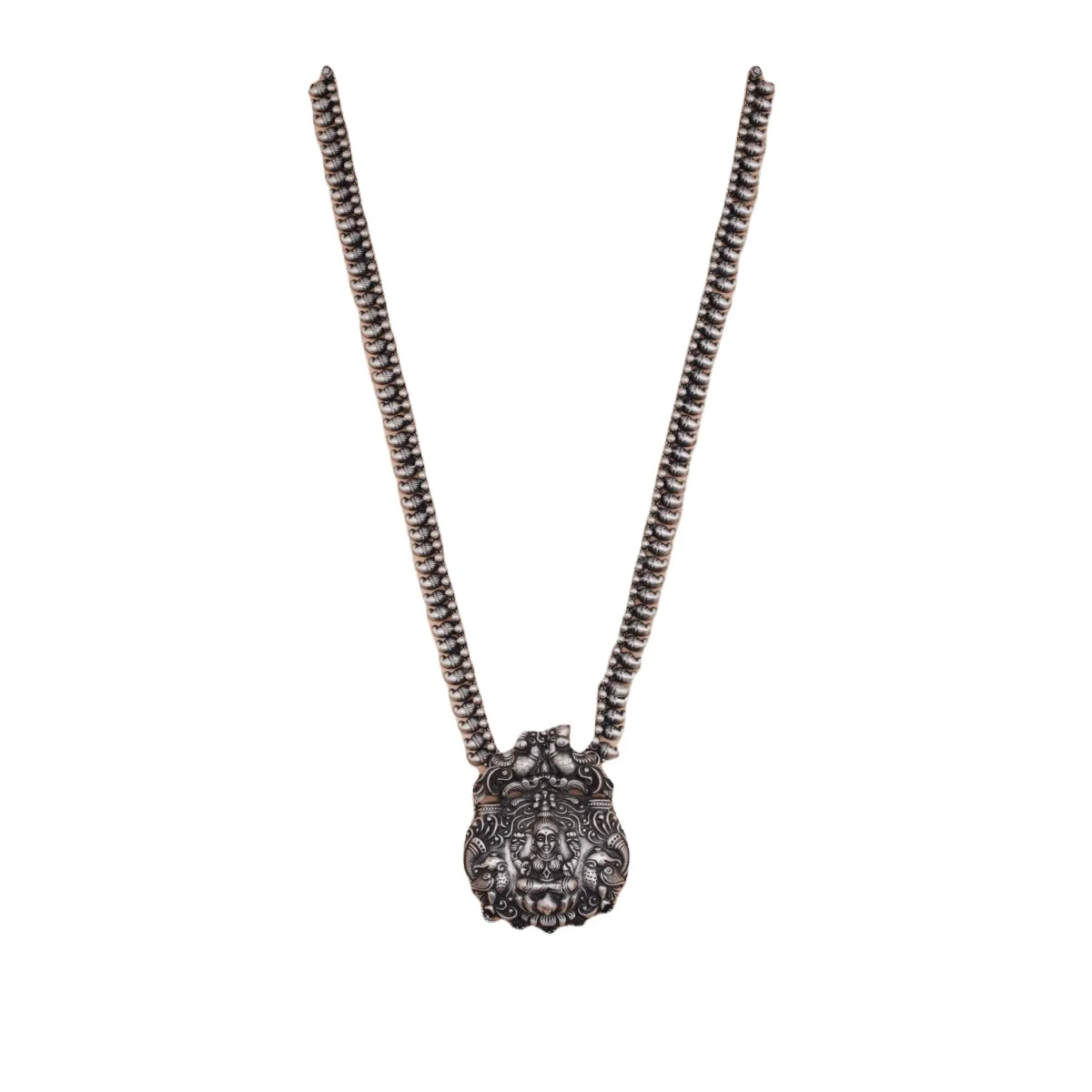 2023 Indian Manufacturer Bohemian Women 925 Sterling Silver Oxidised Plating Long Necklace at Wholesale Prices as Cocktail Wear