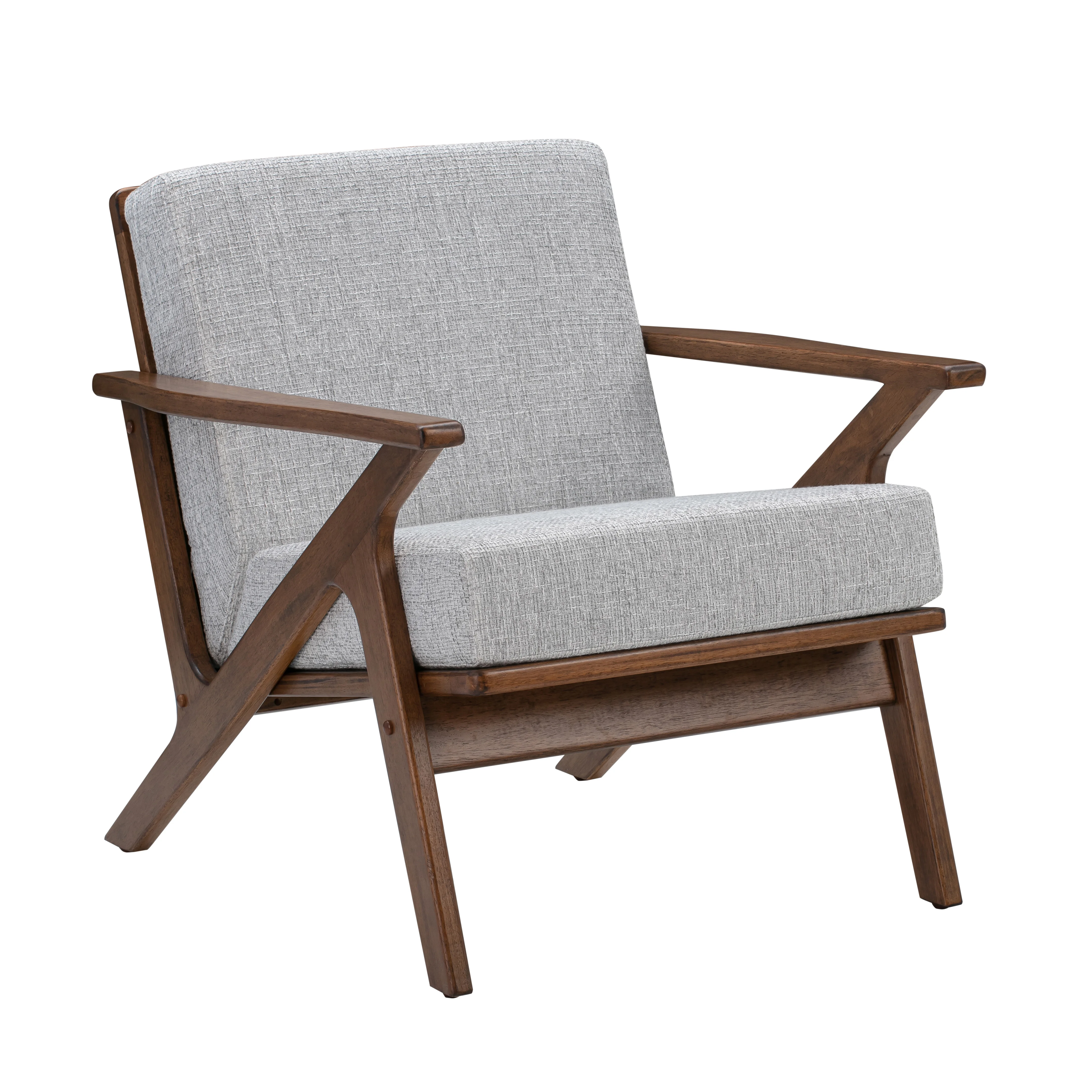 Lounge Chair Top New Product Living Room Luxury Vietnam Home Furniture Corner Sofa European Style Wood Antique One Seat