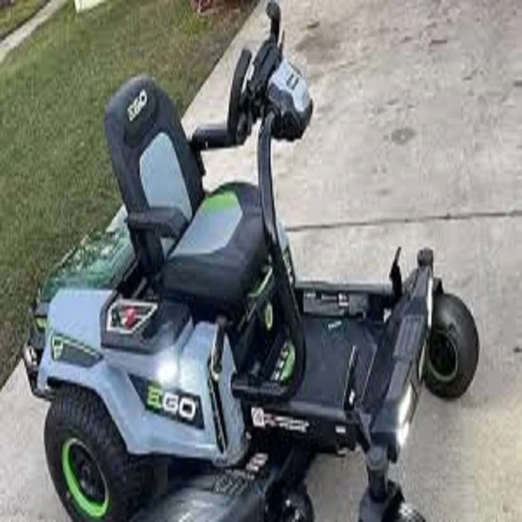 IN 42 Power+ Z6 Zero Turn Industrial Riding Mower 4-stroke Electric Lawn Mower With 4 10.0 Ah Batteries & 1600W Charger