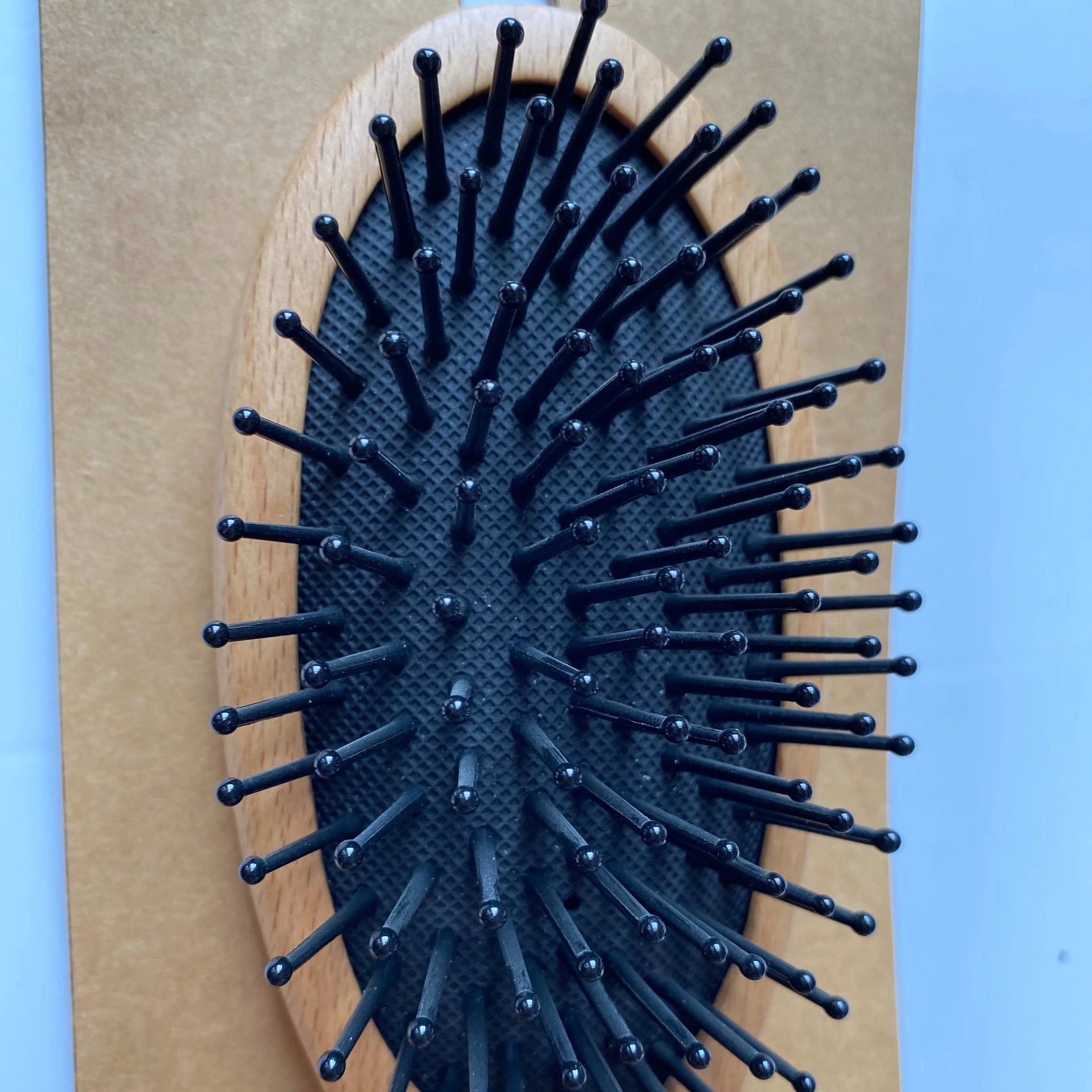Hot Trending Factory Price Eco-friendly Biodegradable Bamboo Paddle Brush Scalp Massage Hair Detangle for