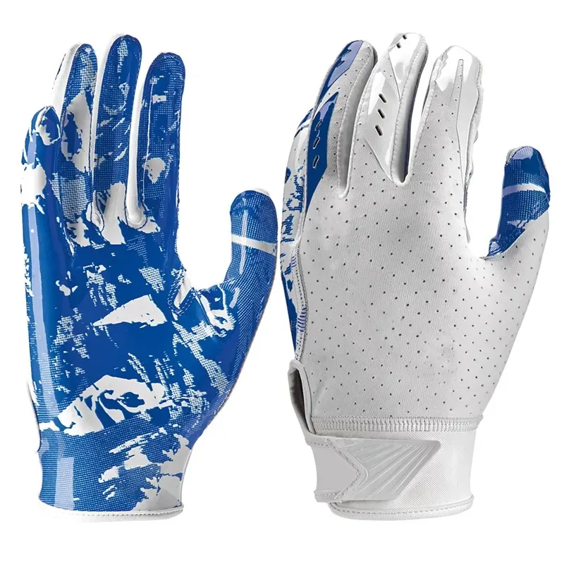 Top High Quality American Football Gloves Design Your Own Logo Custom Printed American Football Uniform