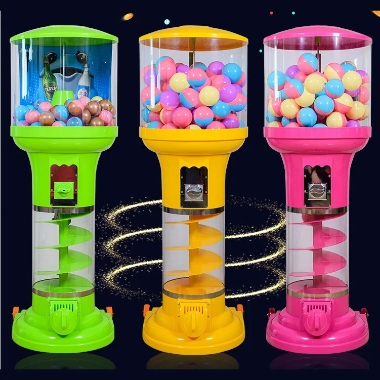 NEW Coin Operated Automatic Capsule Toy Vending Machine Size for 75-100mm