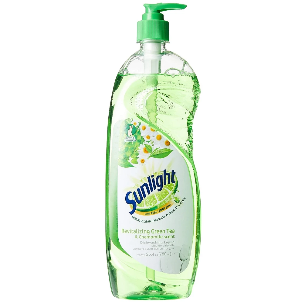 Sunlight DW Green Tea UI BTL Pump 15x750ml clean dishes high quality wholesale 2023 top suppliers